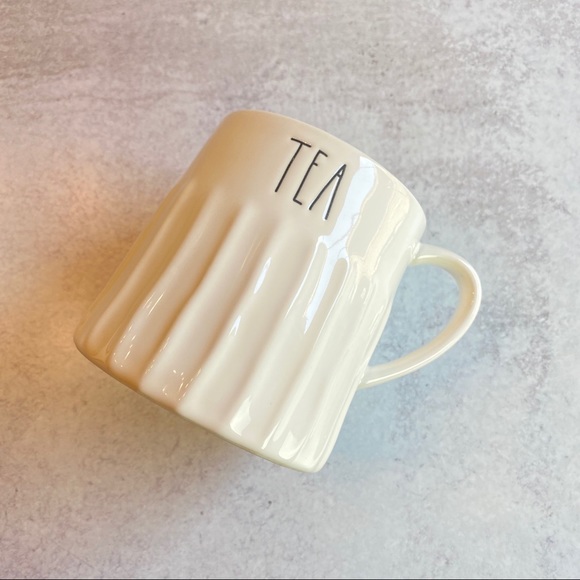 Rae Dunn TEA Textured Stripe Mug - Picture 2 of 5